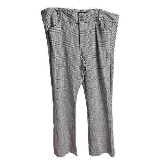 Torrid Black and White Houndstooth Women's Pants Size 24R - Picture 1 of 10